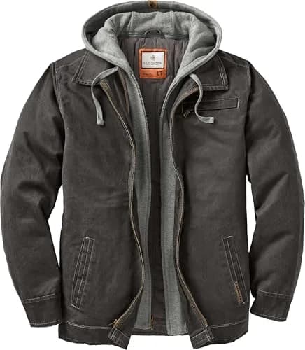 Legendary Whitetails Mens Casual Coat Waxed Cotton Water Resistant Jacket | Rugged & Water-Resistant (70-120 chars) thumbnail 1