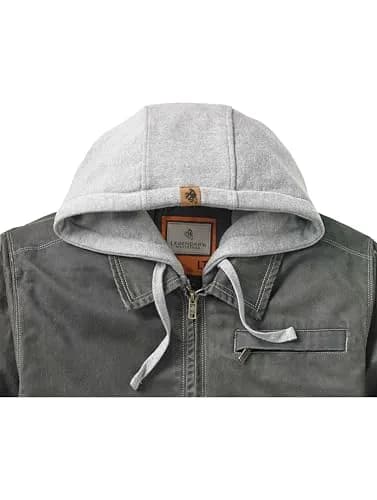Legendary Whitetails Mens Casual Coat Waxed Cotton Water Resistant Jacket | Rugged & Water-Resistant (70-120 chars) thumbnail 7