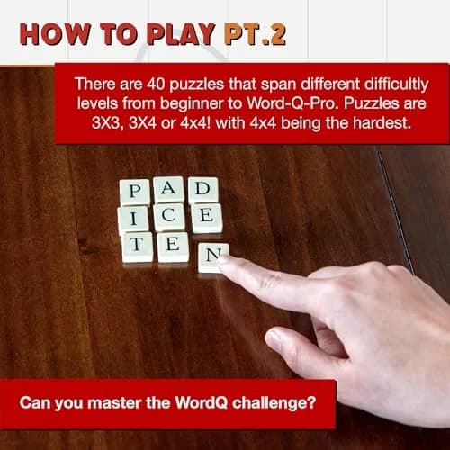 Continuum Games Word Q Jumbled Crossword Brainteaser | Educational Word Puzzle for All Ages thumbnail 5