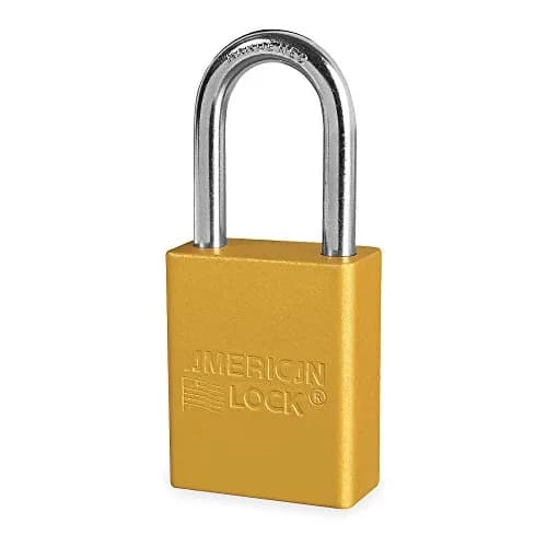 American Lock Padlock 6 Pack | Solid Aluminum Body & 1.5" Shackle for Tough Environments thumbnail 1
