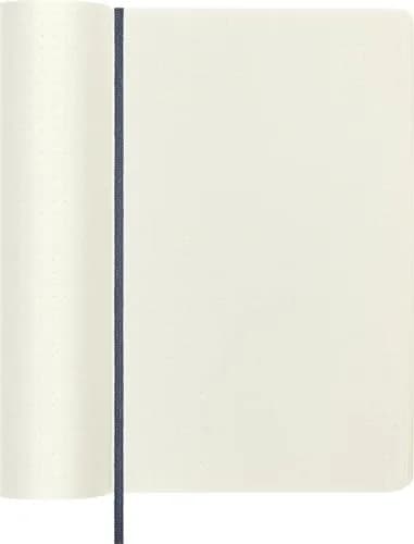 Moleskine Classic Notebook Large 5" x 8.25" Dotted Sapphire Blue | Durable Soft Cover for Creative Planning thumbnail 5