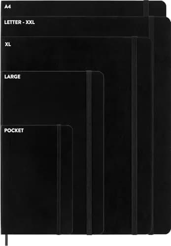 Moleskine Classic Notebook Large 5" x 8.25" Dotted Sapphire Blue | Durable Soft Cover for Creative Planning thumbnail 7