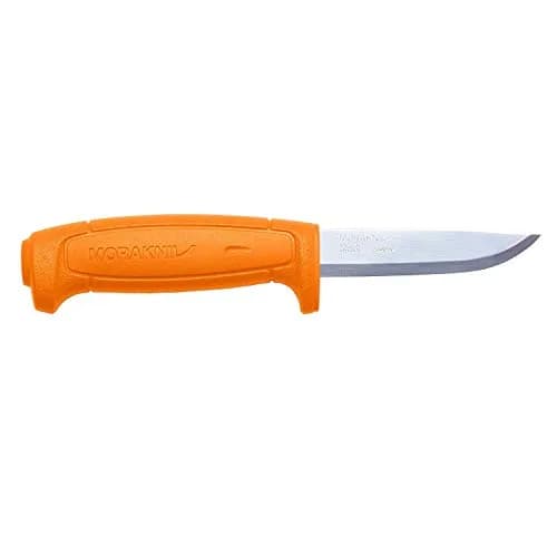 Morakniv Basic 511 Fixed-Blade Knife - Orange, 9.1 cm (3.6 Inch) High Carbon Steel Utility Knife thumbnail 4