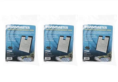 Pondmaster Coarse Foam Pad Replacement Filters #12195 (3 Packages) | For Ponds with Fish & Plants thumbnail 1