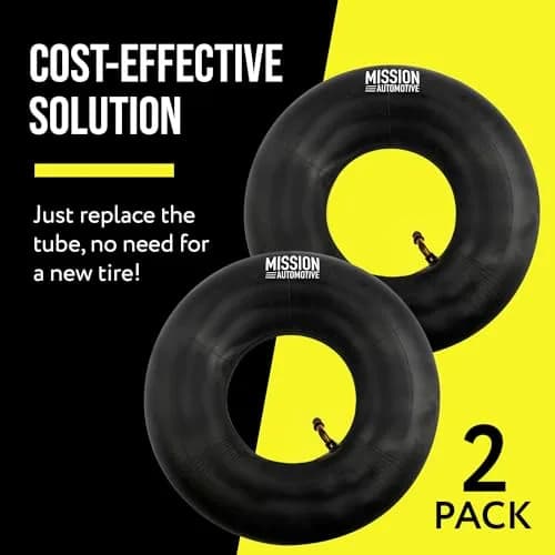 Mission Automotive Replacement Tire Inner Tube 10 Inch | Flat Repair for Lawn Mower & Garden Cart thumbnail 5