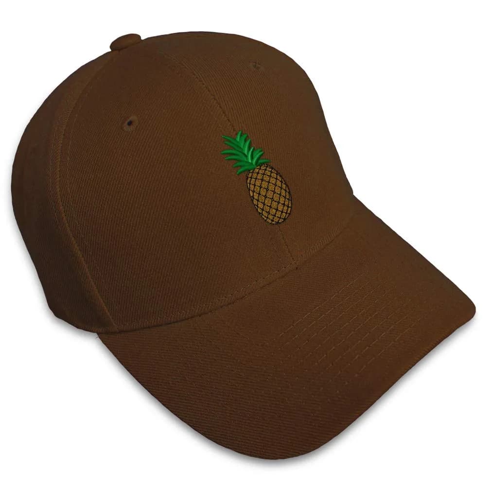 Speedy Pros Custom Baseball Cap Pineapple Embroidery 100% Acrylic | Trendy & Durable (70-120 chars)