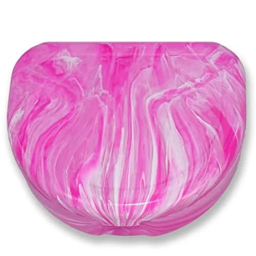 The Original Quist Dental Orthodontic Retainer Case (Pink) | Durable Plastic Storage thumbnail 3