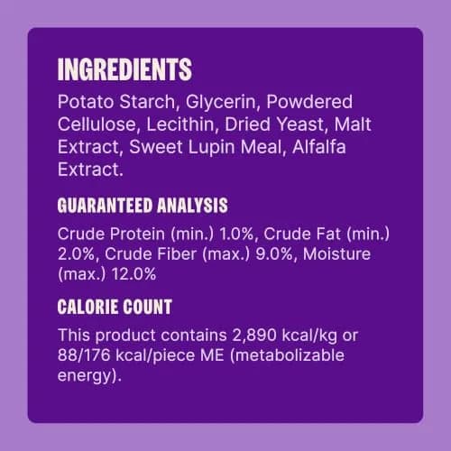 Whimzees Wellness Brushzees Natural Dog Dental Treat, Large Size, 6 Count | VOHC Accepted Chews for Dogs 40+ lb thumbnail 7