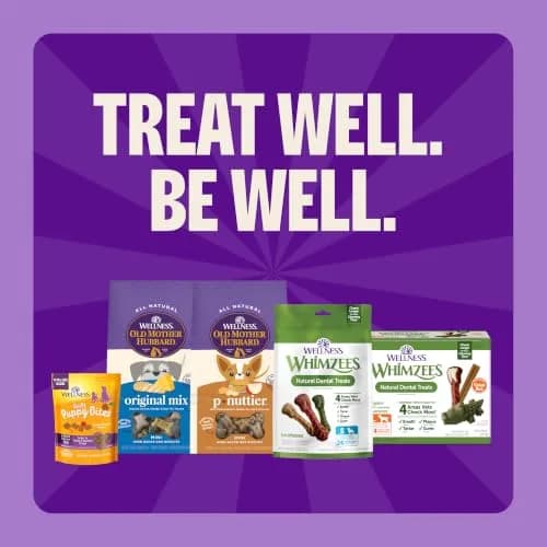 Whimzees Wellness Brushzees Natural Dog Dental Treat, Large Size, 6 Count | VOHC Accepted Chews for Dogs 40+ lb thumbnail 8