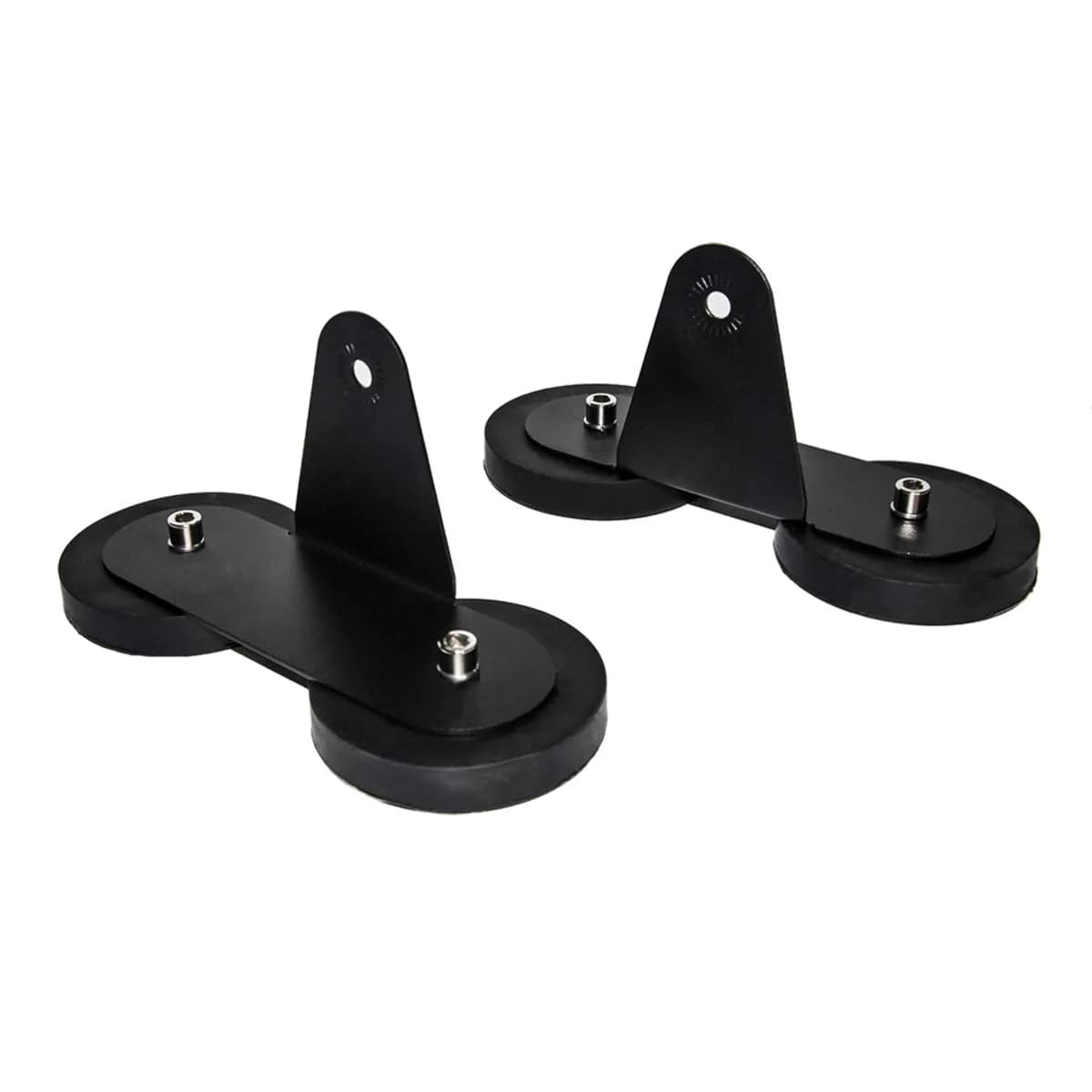 Lightronic Ultra Strong Power Magnet Base 3" Round | Mounts LED Light Bars on Steel Surfaces — 1set magnetic bracket