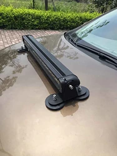 Lightronic Ultra Strong Magnetic Mount Base for LED Light Bars - 2 Pack | Side Mount for Trucks & SUVs thumbnail 6