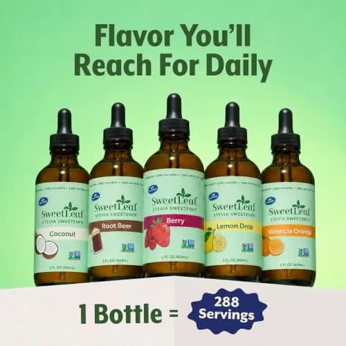 SweetLeaf Stevia Drops Liquid Sweetener, Berry - 2 Fl Oz, Pack of 2 | Zero Calorie, Natural Flavor, Keto Friendly thumbnail 8