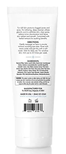 TOULON Glycolic Acid Face Wash 4 Oz | Exfoliating Gel for All Skin Types thumbnail 2