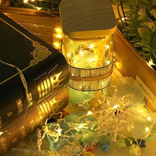 Ehome USB Fairy Lights 10m (33ft) 100 LEDs Blue | Waterproof Copper Wire Decorative Lights for India thumbnail 7
