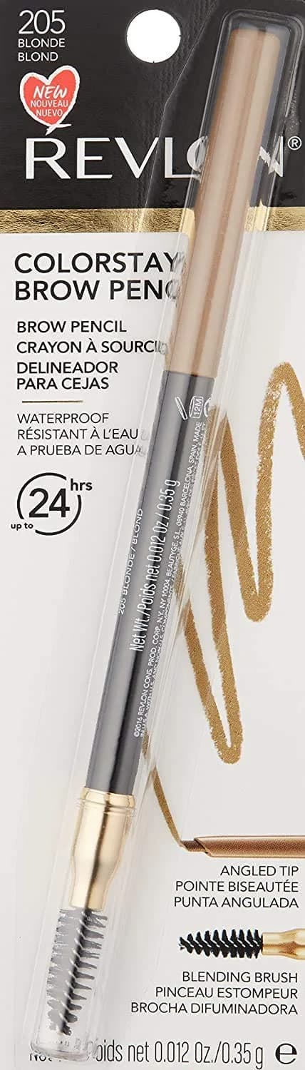 Revlon ColorStay Eyebrow Pencil, 205 Blonde, 0.006 kg (0.021 oz) | Waterproof Definition for Natural Brows thumbnail 9