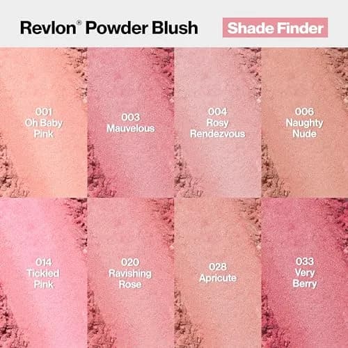 Revlon Powder Blush Face Makeup 0.17 oz | Buildable Color, Long-Lasting Finish thumbnail 6