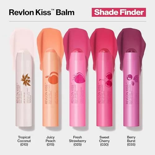 Revlon Kiss Balm Tropical Coconut SPF 20 0.09 oz (2.55 g) | Hydrating Lip Care with Natural Fruit Oils thumbnail 5