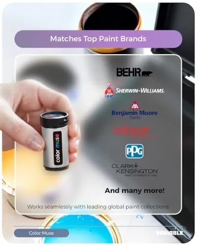 COLOR MUSE Colorimeter - Mobile Color Matching Tool | Accurately Matches Colors to Paint and Products thumbnail 8