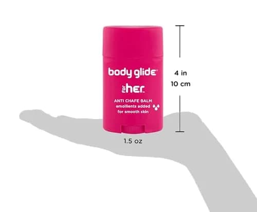 Body Glide For Her Anti Chafe Balm 44ml (1.5oz) | Fragrance-Free Balm for Dry, Sensitive Skin thumbnail 3