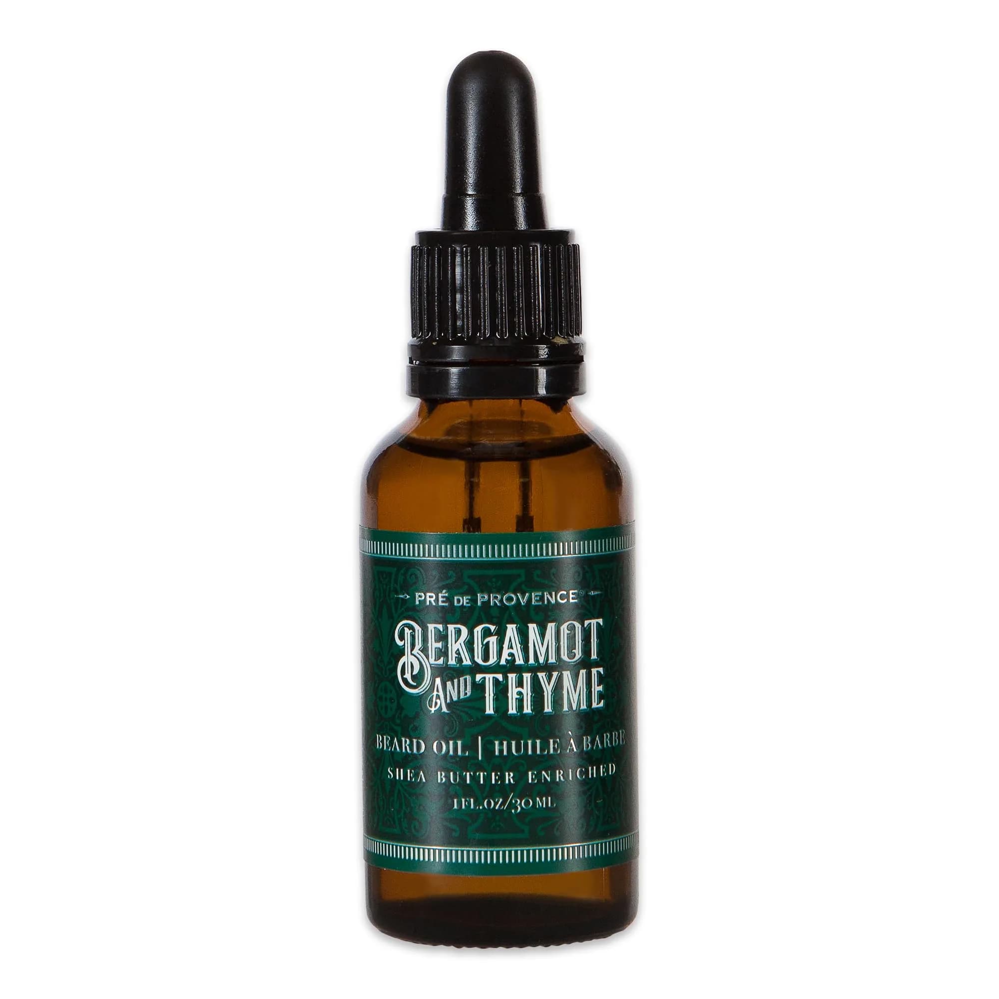 Pre de Provence Shea Butter Enriched Men's After Shave Balm Bergamot & Thyme 75ml (2.5 Ounce) | Soothes and Hydrates Post-Shave — Bergamot & Thyme / 8.4 Fl Oz