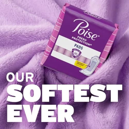 Poise Incontinence & Postpartum Pads Maximum Absorbency Long 84 Count | 12-Hour Odor Control & Leak Protection thumbnail 8