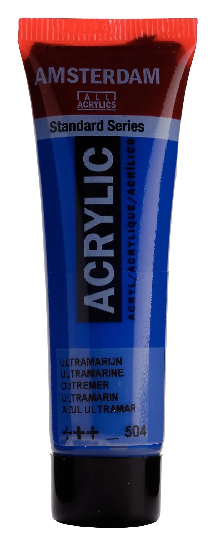 Amsterdam Standard Series Acrylic Paint Tube 20ml Ultramarine 504 | Professional Grade, Alkali Resistant — Ultramarine