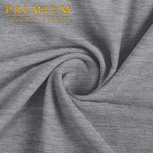 Hybrid & Company Women's Dolman Shirt KT44130 Heather GR S | Casual, Stretchable Summer Top thumbnail 7