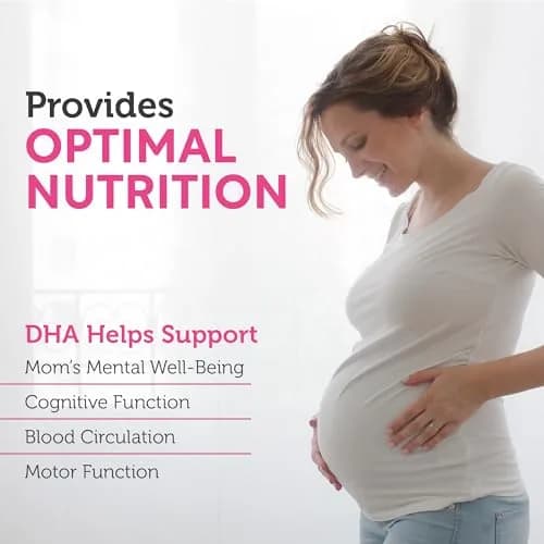 Zahler Prenatal +DHA 300 - Prenatal Vitamin with Methylated Folate & DHA for Pregnant Women - Support for Mom & Baby - 60 Softgels thumbnail 6