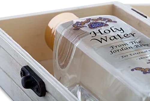House of Blessing Holy Water from the Jordan River 180ml | Reusable Gift Box, Certificate & Blessing Card thumbnail 1