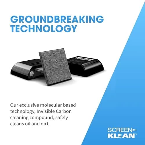 CarbonKlean ScreenKlean Tablet Screen Cleaner, Injected Black | Reusable, Microfiber, 150+ Uses thumbnail 3