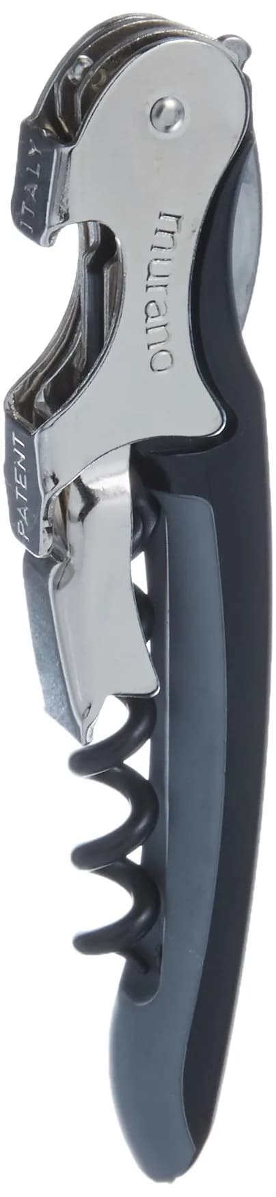 Franmara 3165-BU Soft-Touch Waiter's Corkscrew with Nonstick Spiral & Bottle Opener 10.9cm (4.3in) | USA Import - main product image