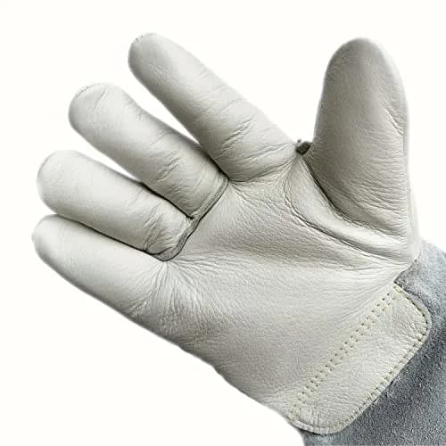 Inf-way White Mid Arm Length/13.8" Cryogenic Gloves - Certified for Extreme Cold Protection thumbnail 3