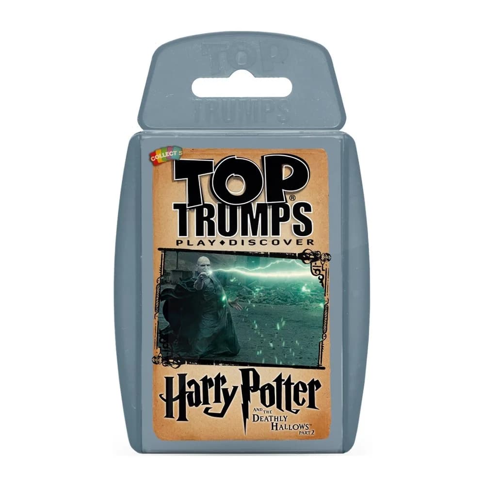 Top Trumps Harry Potter & The Deathly Hallows Part 2 Card Game 110g (3.88 oz) | Educational Game for Kids 6-12 Years — Harry Potter and the Deathly Hallows Part 2