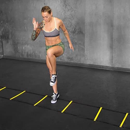 ProsourceFit Speed Agility Ladder 8 Rungs | Improve Footwork & Cardio in India thumbnail 7