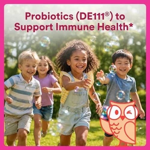 SmartyPants Kids Probiotic & Prebiotic Gummies Grape 60 Count (30 Day Supply) | Clinically Studied for Digestive & Immune Support thumbnail 5