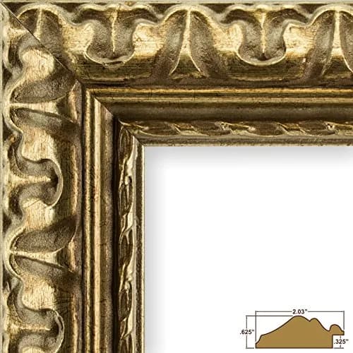 Craig Frames Ornate Antique Gold Picture Frame 10x12 Inch (25.4x30.5 cm) | Vintage Baroque Decor thumbnail 2