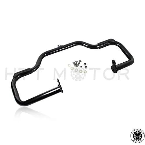 HTTMT EG03 Black Engine Guard Crash Bar for Harley Touring 2009-2017 | Heavy Duty Steel 1.25 inch thumbnail 8