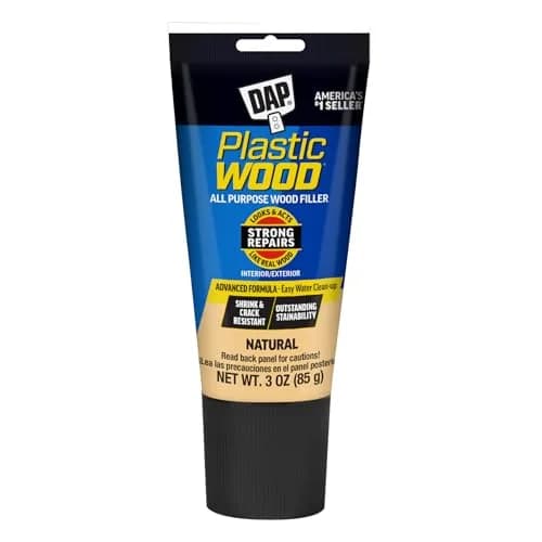 PLASTIC WOOD All Purpose Latex Wood Filler, Natural, 3 Oz | Shrink & Crack Resistant thumbnail 1