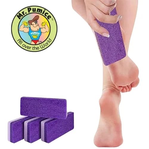 Mr. Pumice Ultimate PUMI Bar 2-in-1 Dual Grit (Medium + Coarse) Callus Remover for Feet & Heels | 4 Pack thumbnail 7