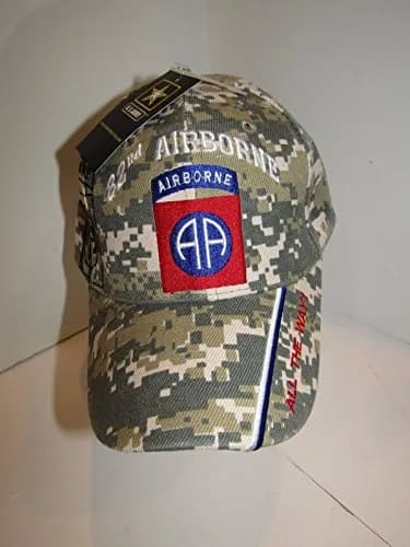 Ant Enterprises U.S. Army 82nd Airborne ACU Digital Camo Shadow Baseball Hat Cap | Military Style, Adjustable Fit thumbnail 1