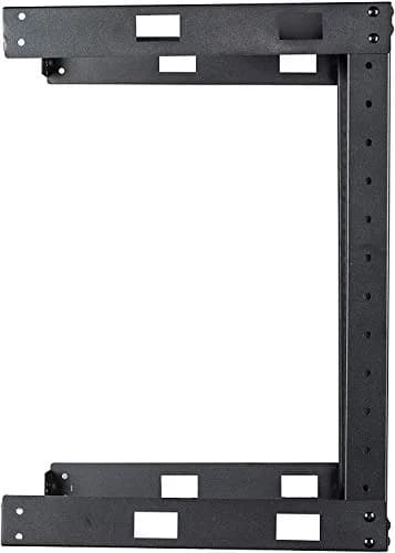 KENUCO 9U Wall Mount Open Frame Steel Network Equipment Rack 17.75 Inch Deep | Max Airflow & Easy Access thumbnail 4