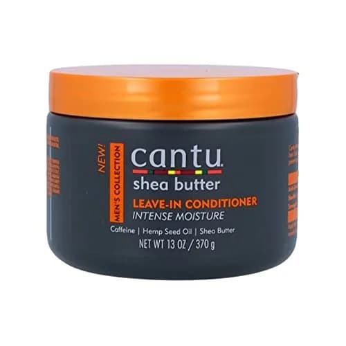 Cantu Men's Collection Leave-In Conditioner 383ml (13 Fl Oz) | Hydrates & Prevents Breakage thumbnail 1