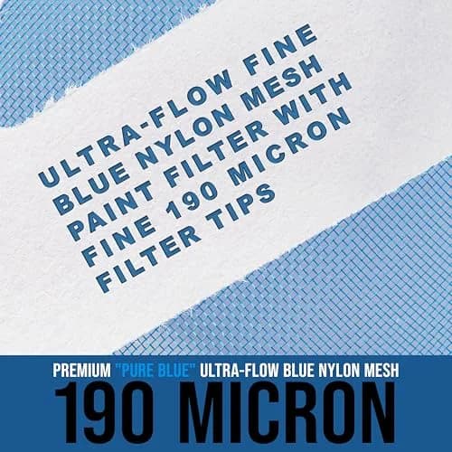 TCP Global 190 Micron Filter Tips Ultra-Fine Paint Strainer, Case of 1000 | Superior Filtration for All Paint Types thumbnail 3