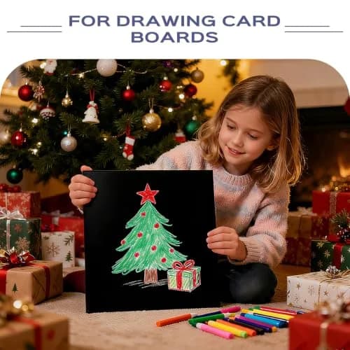 Golden State Art 25 Pack 11x14 Foam Boards 3/16Inch Thickness Black Foam Poster Boards for Presentation Signage Sheet for School Crafts Office Art Projects | Lightweight, Acid-Free, 25 Sheets thumbnail 6