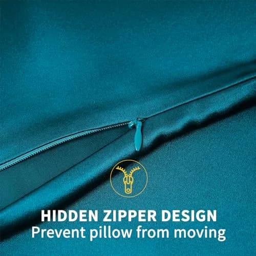 ZIMASILK 100% Pure Mulberry Silk Pillow Cases for Hair and Skin, King thumbnail 7