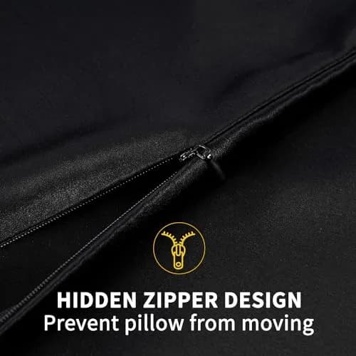 ZIMASILK 100% Pure Mulberry Silk Pillow Cases for Hair and Skin, King 51cm x 91cm (20"x36") | Hypoallergenic & Breathable for Beauty Sleep thumbnail 6
