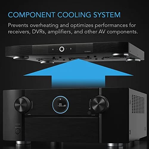 AC Infinity AIRCOM S8 Quiet Cooling Blower Fan System 43.2 cm (17 in) Rear-Exhaust | 160 CFM Airflow, 24 dBA Noise, 100-240V Compatible thumbnail 2