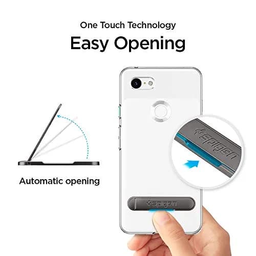 Spigen Universal Phone Grip, Kickstand Stand Strong Adhesive Secure Hold | Minimalist Metal Design thumbnail 8