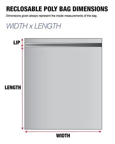 Tape Logic Reclosable UV Bags 8" x 8" Amber (1000 Pack) | 3 Mil Thickness for Electronics Protection thumbnail 2