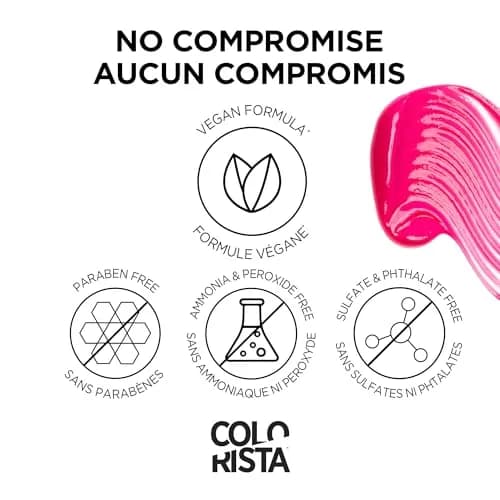L'Oreal Paris Colorista Semi Permanent Hair Color Soft Pink | Temporary Hair Dye for Bleached or Blonde Hair thumbnail 5